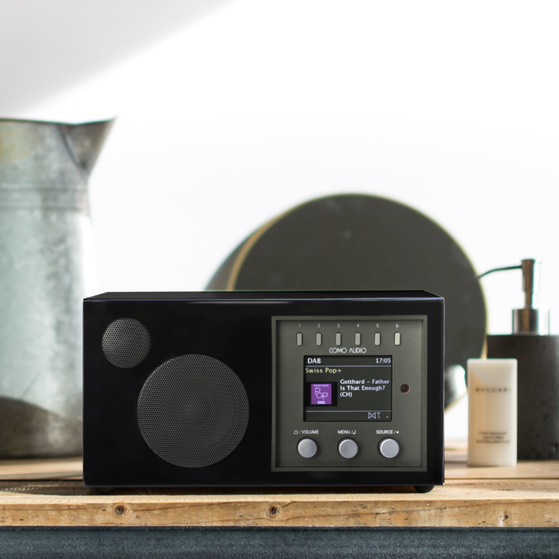 Solo High Gloss Black - Como Audio