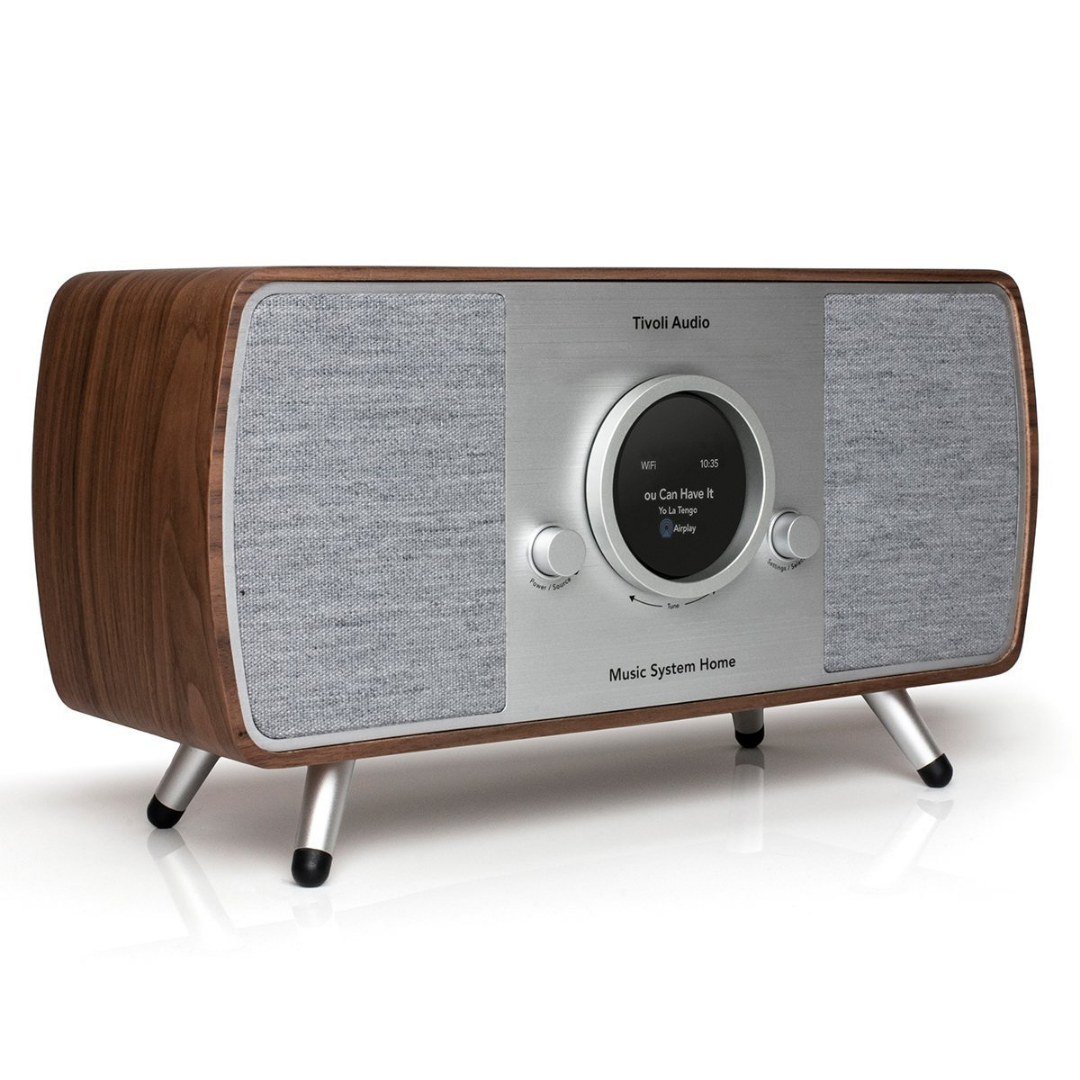 Music System Home Gray Walnut